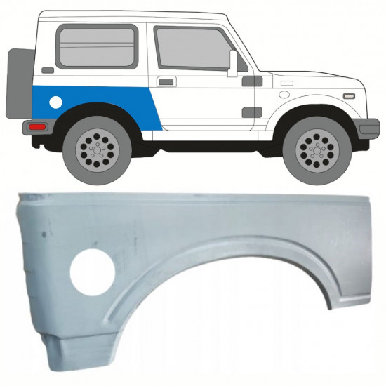 Suzuki Samurai 1988 2004 Dörrar Reparationspanel Höger 1098