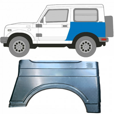 Sidovägg hjulhuskant för Suzuki Samurai 1981-2004 / Vänster 5440