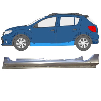 Tröskelplåt för Dacia Sandero 2012-2020 / Vänster 14844