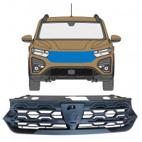 Grill för Dacia Sandero 2021- 11549