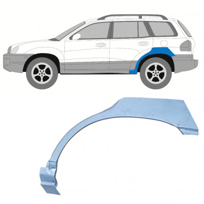 Sidovägg hjulhuskant för Hyundai Santa Fe 2001-2006 / Vänster 8245