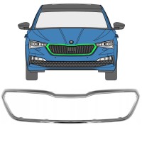 Grillram för Skoda Scala 2019- 16227