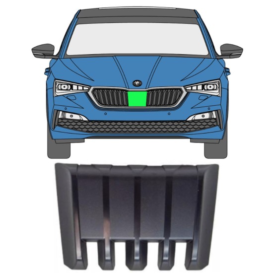 Grillkåpa för Skoda Scala 2019- 16228