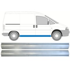 Tröskelplåt reparationspanel för Citroen Jumpy 1994-2007 / Vänster+Höger 15249