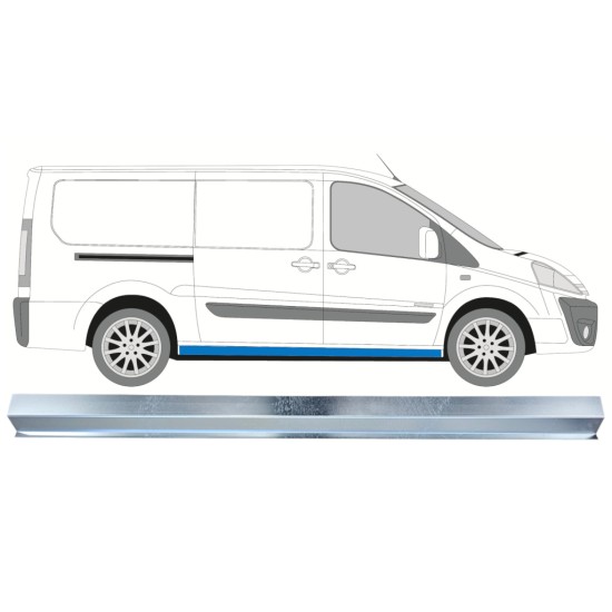 Inre tröskel reparationspanel för Fiat Scudo 2007-2016 / Vänster = Höger (symmetrisk) 15984