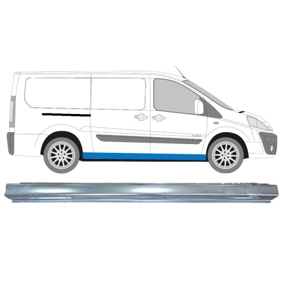 Tröskelplåt för Fiat Scudo 2007-2016 / Höger 7774