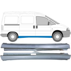 Tröskelplåt för Fiat Scudo 1994-2007 / Vänster+Höger / Set 9245