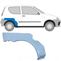 Sidovägg hjulhuskant för Fiat Seicento 1998-2010 / Höger 6512