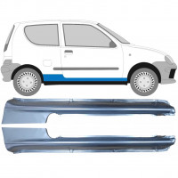 Tröskelplåt för Fiat Seicento 1998-2010 / Vänster+Höger / Set 9598