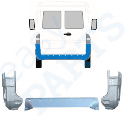 Bak reparationspanel för Mercedes Sprinter 1995-2005 / Set 9716