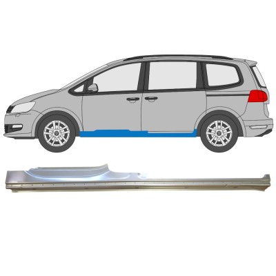 Tröskelplåt för Volkswagen Sharan 2010-2022 / Vänster 14595