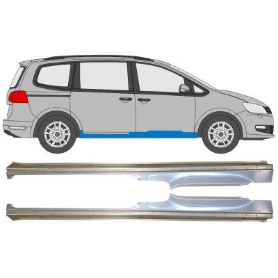 Tröskelplåt för Volkswagen Sharan 2010-2022 / Vänster+Höger / Set 14596