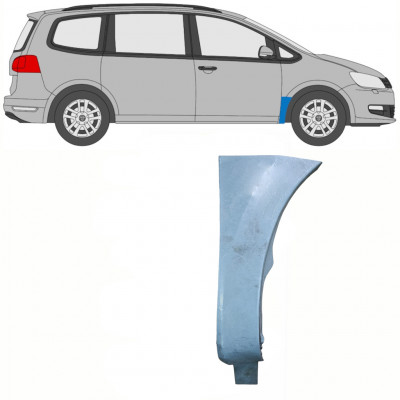 VOLKSWAGEN SHARAN 2010- REPARATIONSPANEL FÖR FRAMSKÄRM / HÖGER