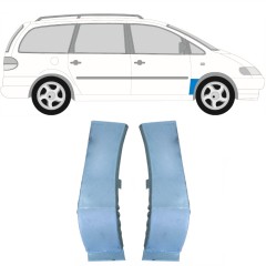 Reparationspanel till framskärm för Volkswagen Sharan 1995-2010 / Vänster+Höger / Set 9279