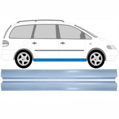 Tröskelplåt reparationspanel för Seat Alhambra 1995-2010 / Vänster+Höger / Set 14313