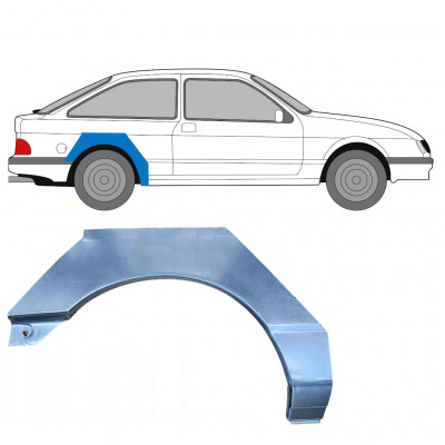 Sidovägg hjulhuskant för Ford Sierra 1982-1993 / Höger 7387