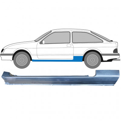 FORD SIERRA 1982-1993 3 DÖRRAR full TRÖSKELPLÅT TILL / VÄNSTER