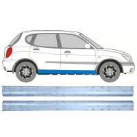 Tröskelplåt reparationspanel för Daihatsu Sirion 1998-2005 / Set 12456