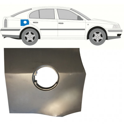 SKODA OCTAVIA 1996-2010 BRÄNSLETANK BAK REPARATIONSPANEL