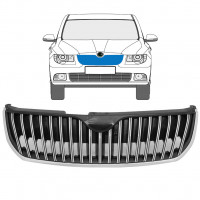 Kromad grill för Skoda Superb 2008-2013 7551