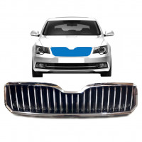 Kromad grill för Skoda Superb 2013-2015 7553