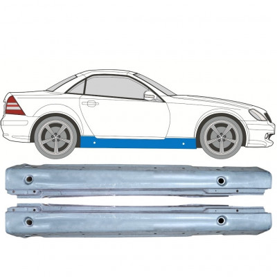 Tröskelplåt reparationspanel för Mercedes SLK-class 1996-2004 / Set 12606