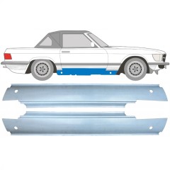 Tröskelplåt för Mercedes SL-Class 1971-1989 / Vänster+Höger / Set 11496
