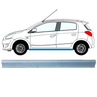 Nedre tröskelplåt reparationspanel för Mitsubishi Space Star 2013-2024 / Vänster 16843