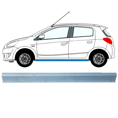 Nedre tröskelplåt reparationspanel för Mitsubishi Space Star 2013-2024 / Vänster 16843