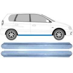 Tröskelplåt reparationspanel för Mitsubishi Space Star 1998-2005 / Vänster+Höger / Set 12650
