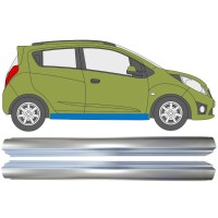 Tröskelplåt reparationspanel för Chevrolet Spark 2010-2014 / Vänster+Höger / Set 16056