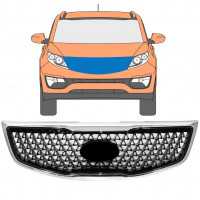 Grill för Kia Sportage 2013-2015 7515