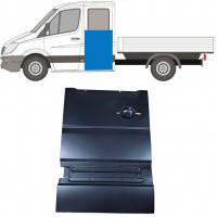 Reparationspanel för bakdörr för Mercedes Sprinter 2006- Dubbelkabin / Vänster 11621