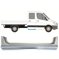 Bak tröskel reparationspanel för Mercedes Sprinter 2006-2018 / Höger / Dubbelkabin 15066