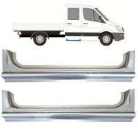 Bak tröskel reparationspanel för Mercedes Sprinter 2006-2018 / Vänster+Höger / Set 15068 Bak tröskel reparationspanel för Mercedes Sprinter 2006-2018 / Vänster+Höger / Set 15068