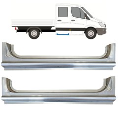 Bak tröskel reparationspanel för Mercedes Sprinter 2006-2018 / Vänster+Höger / Set 15068