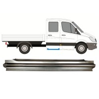 Bak tröskel reparationspanel för Mercedes Sprinter 2006-2018 / Höger / Dubbelkabin 14566