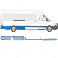 Reparationspanel set för Mercedes Sprinter 2006-  / LWB / Höger /  12426