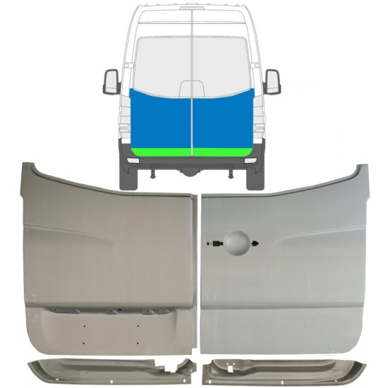 Reparationspanel för bakdörr för Mercedes Sprinter 2006-2018 / Set 10517