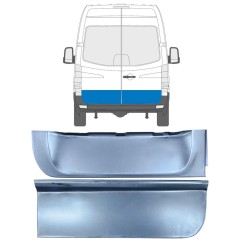 Låg bakdörr reparationspanel för Mercedes Sprinter 2006-2018 / Vänster+Höger / Set 9577