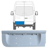 Låg bakdörr reparationspanel för Volkswagen Crafter 2005-2017 / Vänster 17172