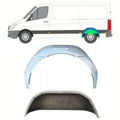 Hjulhus reparationsplåt för Mercedes Sprinter 2006-2018 / Vänster / Set 11968