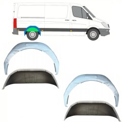 Hjulhus reparationsplåt för Mercedes Sprinter 2006-2018 / Set 11969