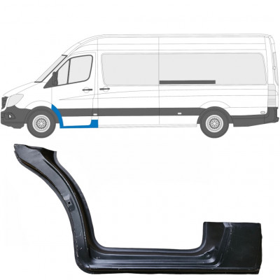 Reparationspanel för dörrtröskel för Mercedes Sprinter 2006- / Vänster 5725