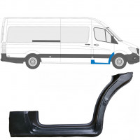 Reparationspanel för dörrtröskel för Mercedes Sprinter 2006- / Höger 5712