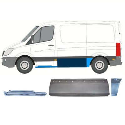 Reparationspanel set för Mercedes Sprinter 2006-2013 / Vänster / 15603