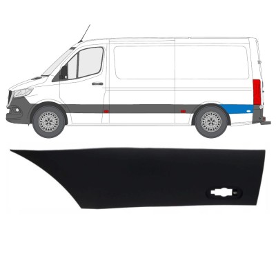 Sidovägg skyddslister för Mercedes Sprinter 2018- / Vänster 16645