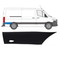 Sidovägg skyddslister för Mercedes Sprinter 2018- / Höger 16644