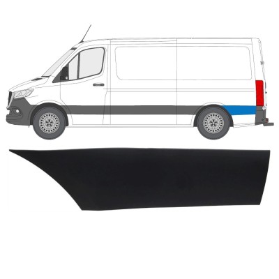 Sidovägg skyddslister för Mercedes Sprinter 2018- / Vänster 16643