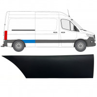Prydnadslist stänkskärm list för Mercedes Sprinter 2018- / Höger 12938
